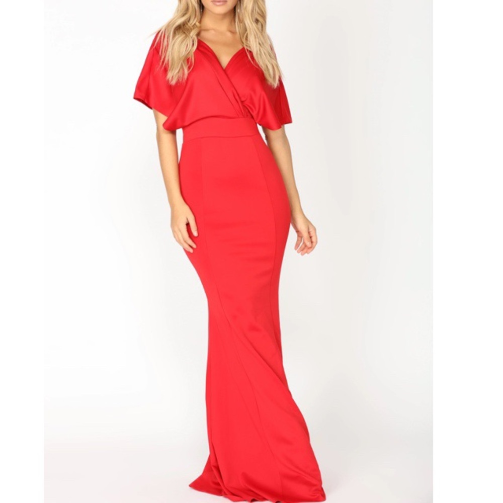 Sacred Siren Dress in Red